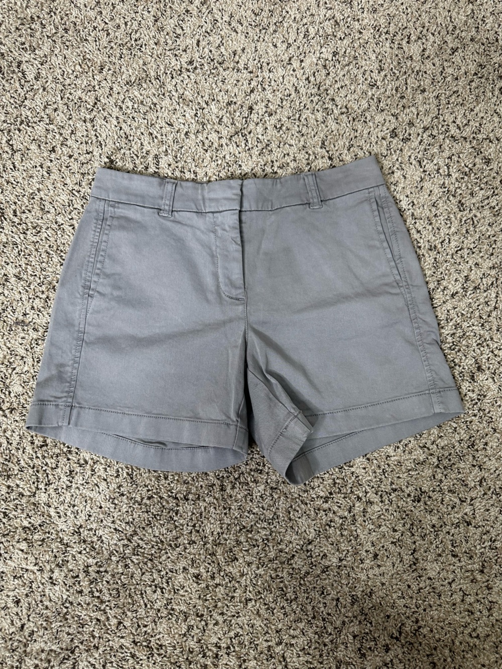 J. Crew Gray Flat-Front Men's Shorts